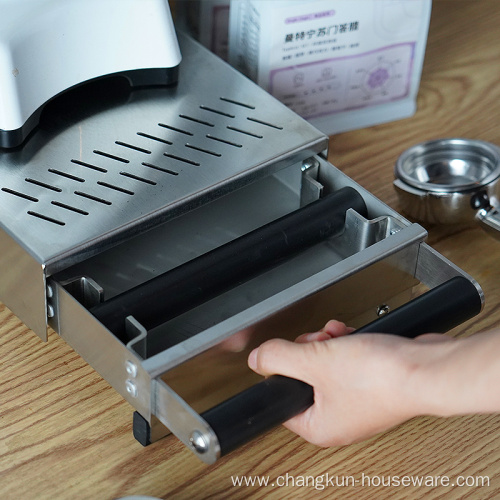 Coffee Grounds stainless steel coffee rectangle knock box